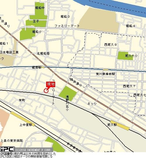 ハピネス上中里2階 null