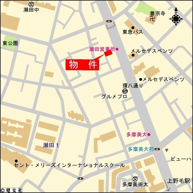 サンライズ瀬田102号室 外観