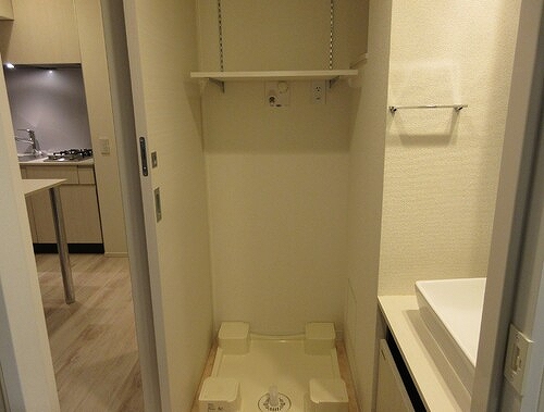 ライオンズ浅草橋ミレス 室内洗濯機置き場　※2026年1月撮影の写真