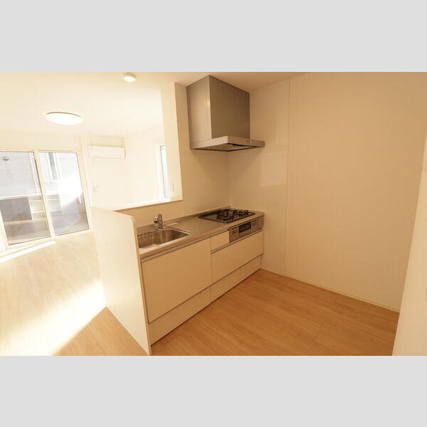 Orsetto システムキッチン(3口ガスコンロ付)