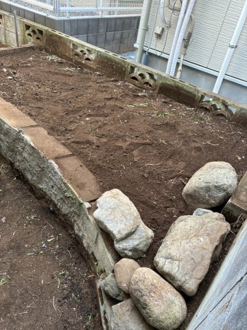 六高台西ハウス 庭