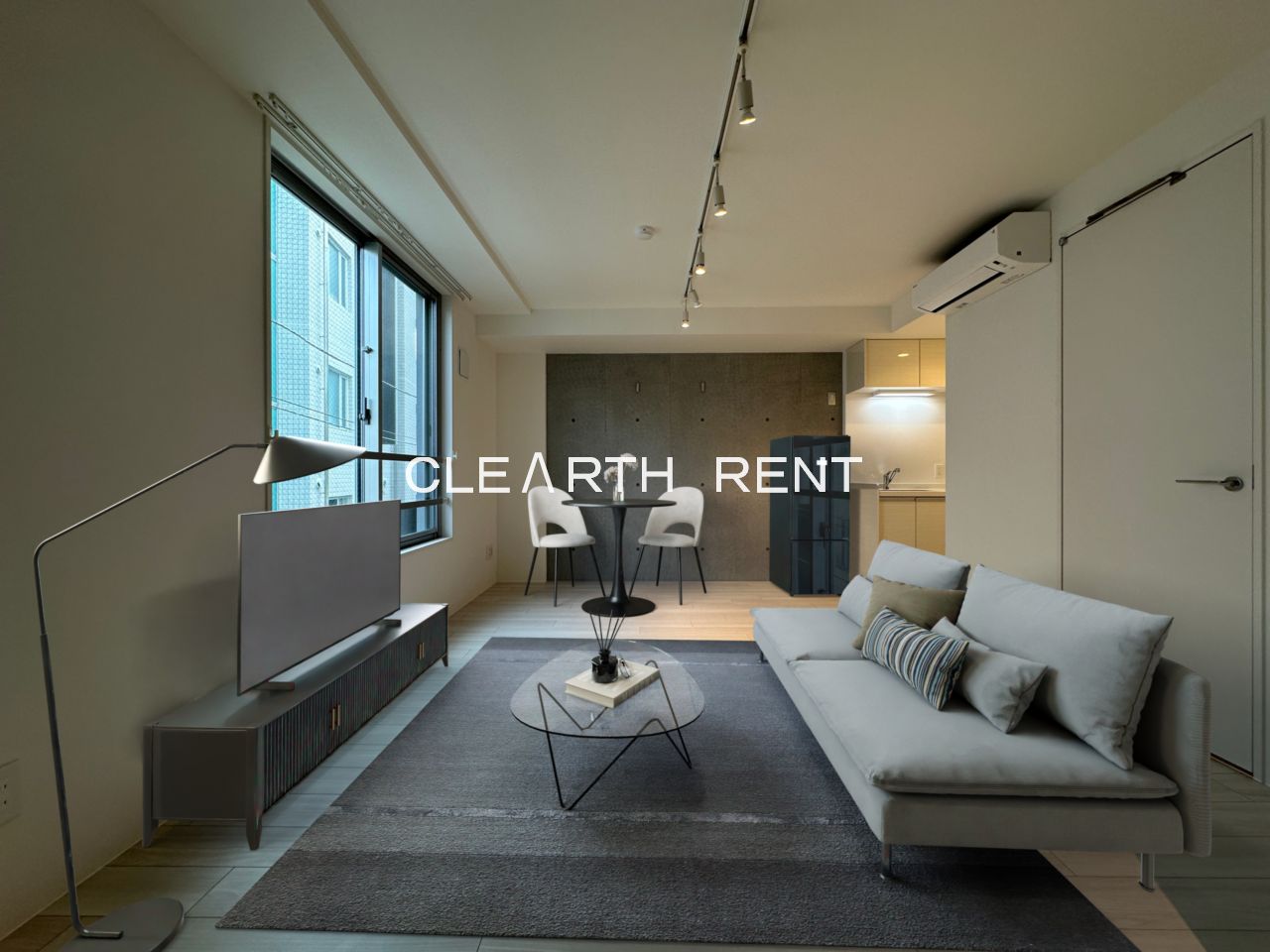 ＧＲＡＮ ＰＡＳＥＯ 池尻大橋2階 10.2帖のリビングダイニングキッチン