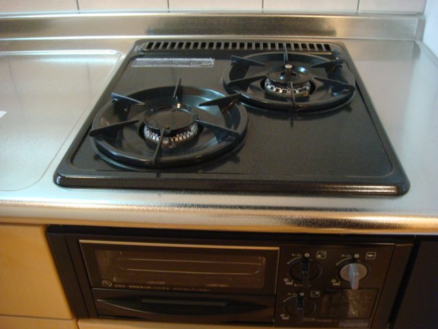 エスポアール・エルク307号室 ガスキッチン