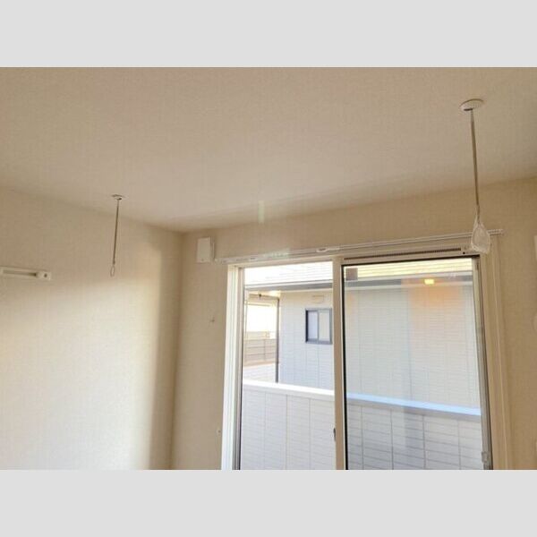 クレール藤沢Ⅱ 急な雨に便利な室内干し