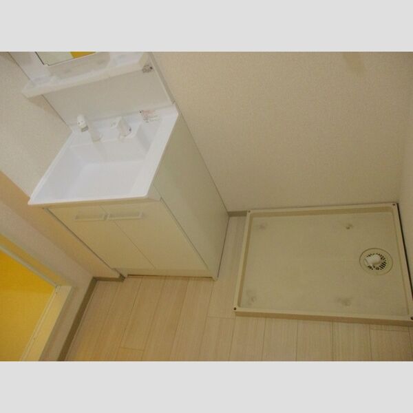 グリーンパーク 洗髪洗面化粧台、室内洗濯機置場