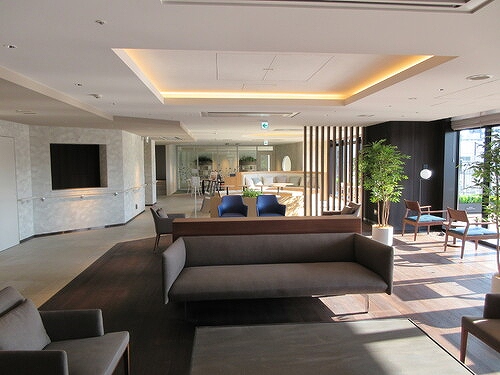 プラウドタワー平井9階 3階ラウンジ　※2024年12月撮影