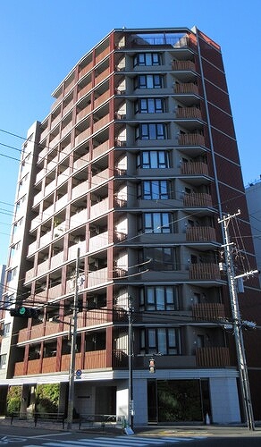 ライオンズ東京三ノ輪ミレス9階 建物外観　別角度　※2023年11月撮影