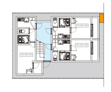 アンソレイユ1階 部屋その他