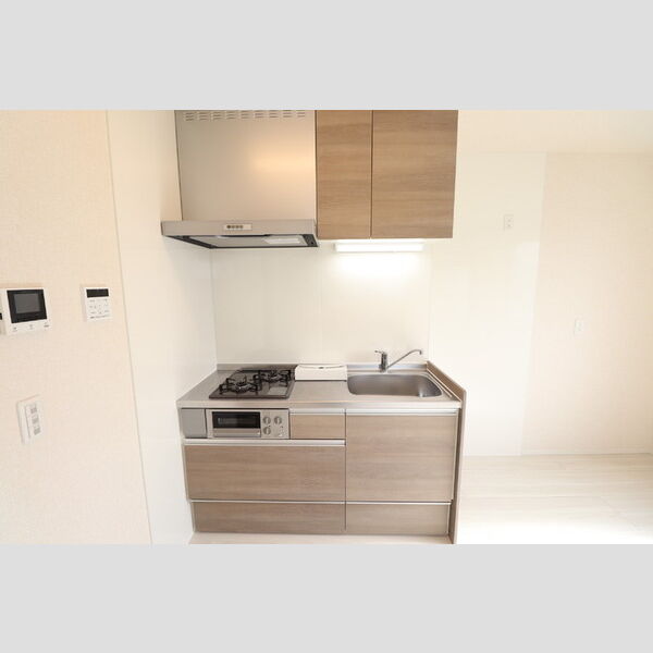 クレール緑301号室 キッチン　2口コンログリル付