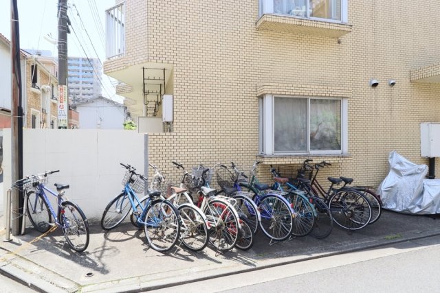 サンシャイン武蔵野2階 駐輪場