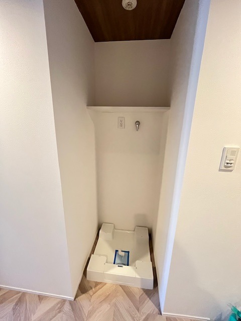 レジディアタワー麻布十番10階 洗濯機置場