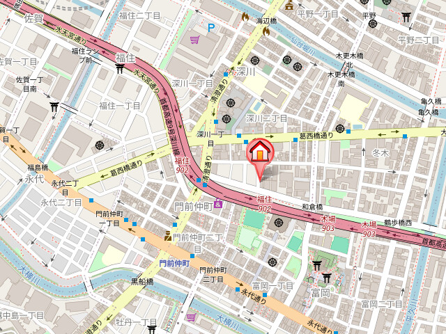 プライマル門前仲町4階 null