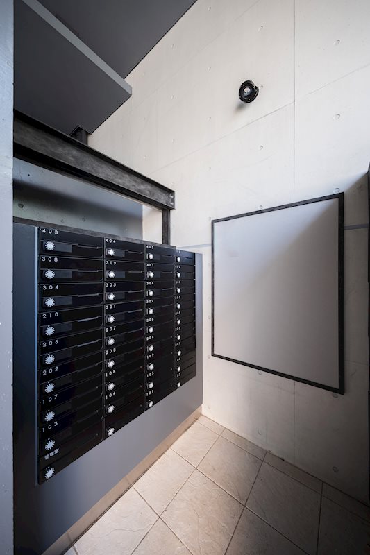 レジディア目黒Ⅱ3階 メールボックス