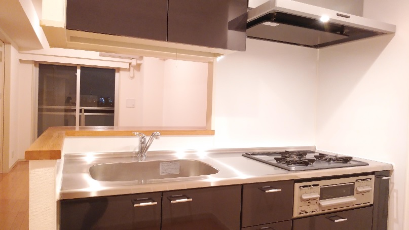 プライムアーバン中野上高田304号室 ※同タイプ303号室（間取り反転）撮影