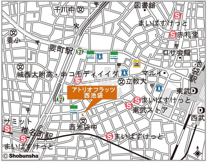 アトリオフラッツ西池袋4階 null