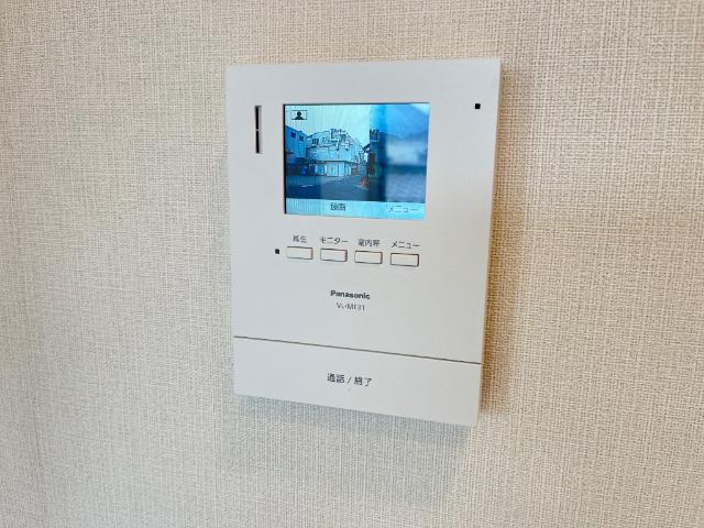 ベッシア・ノーブル201号室 カメラ付インターホン