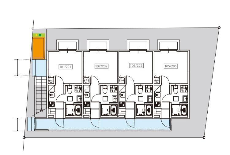 シャンティ八柱2階 同建物別部屋の参考画像