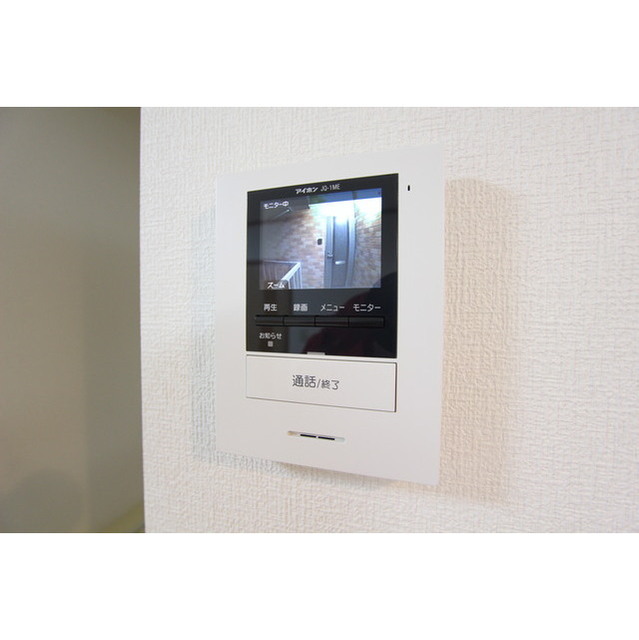 ウィングポート201号室 録画機能付モニターインターフォン