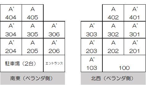 南行徳ハイツ(E-039)2階 同建物別部屋の参考画像