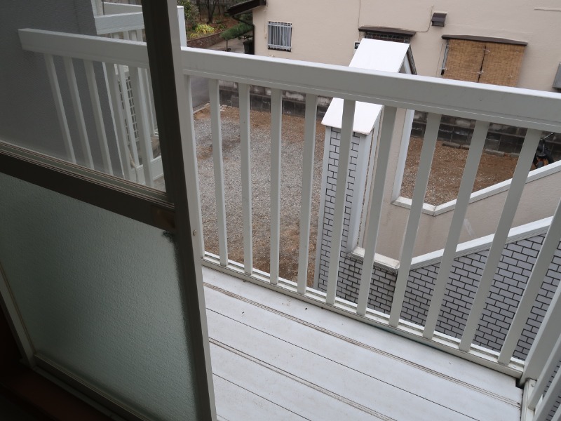 ハッピーハイツ2階 バルコニー