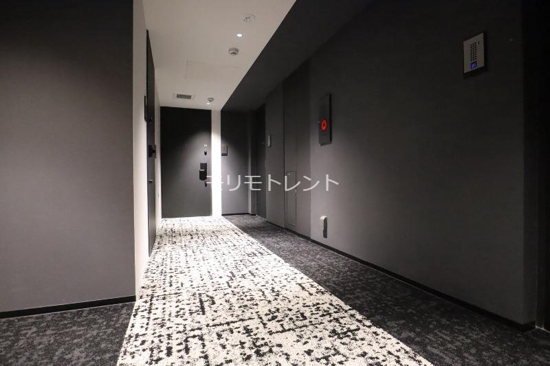 イプセ代々木レジデンス3階 共用廊下（建築中）