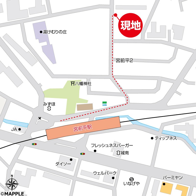 ハーモニーレジデンスパレスフロント2階 外観