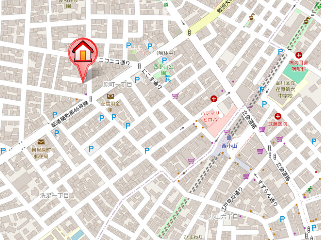 レジディア西小山3階 null