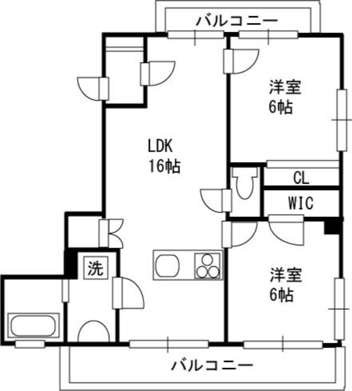 ティーエイチワン3階 間取