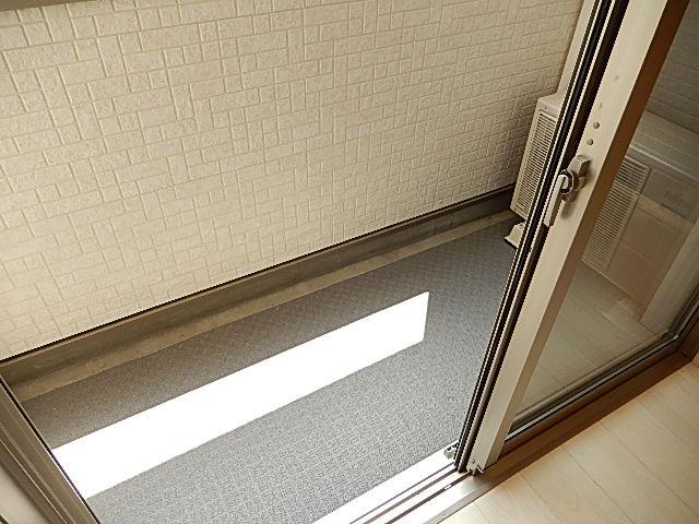 ジェントリー101号室 ベランダ