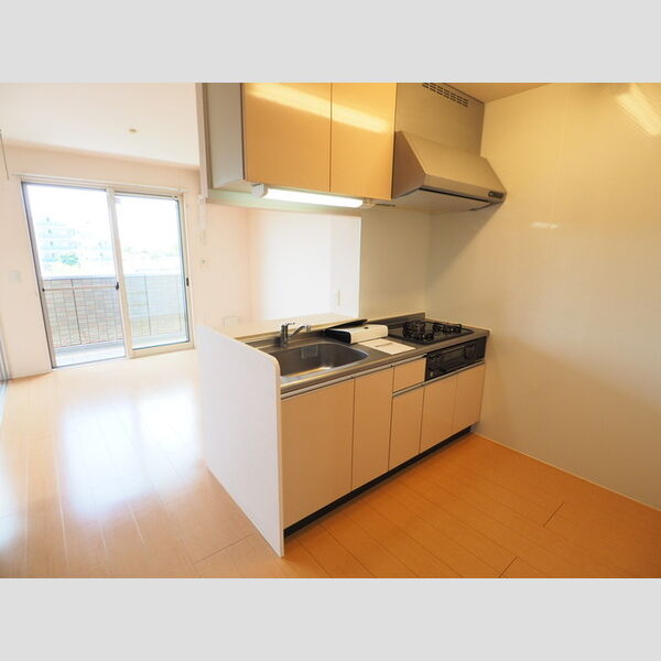 サンフラワー　A301号室 対面キッチン(3口コンロ)