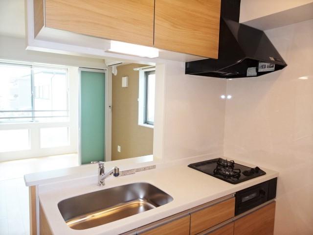 （仮称）小田原市中町アパート新築工事202号室 キッチン（イメージ）