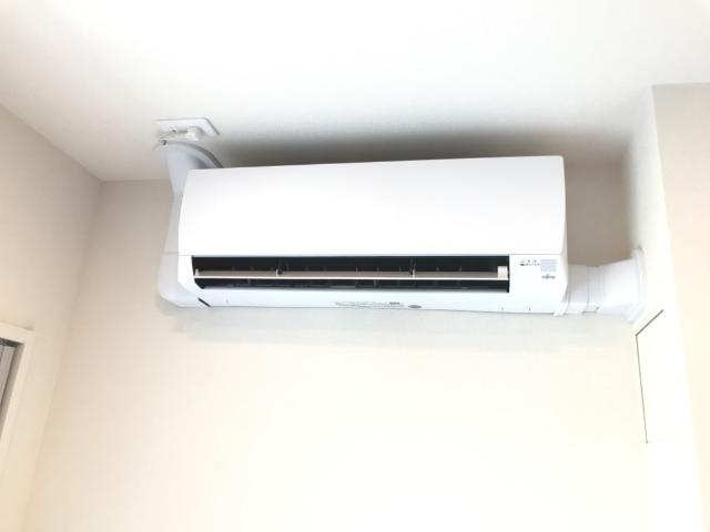 川口市大字安行領根岸　アパート新築工事202号室 エアコン（イメージ）