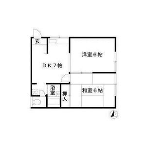エステートピア上青木207号室 間取