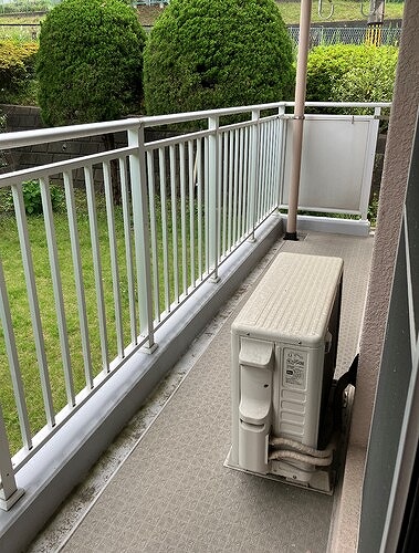 上郷西ケ谷団地壱〇号棟1階 バルコニー