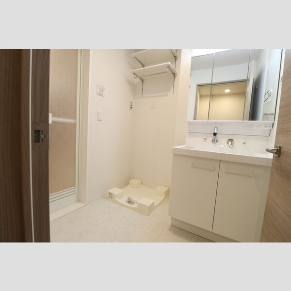 アゼリアエイト　B201号室 洗髪洗面化粧台・洗濯機置き場