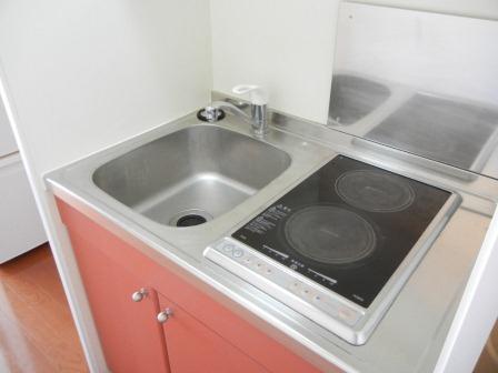 レオパレスｍｏｍｏ203号室 キッチン