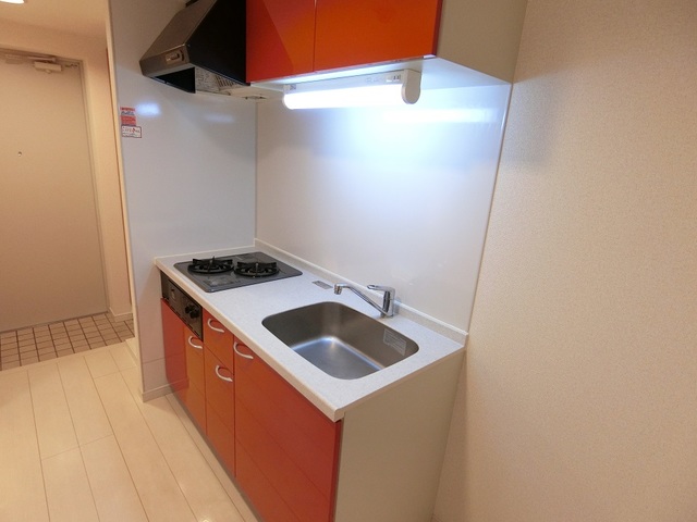 ハーミット高幡0202号室 キッチン
