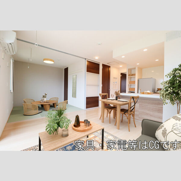 北野翠亭/エアリクス　北野翠亭Ⅱ210号室 LDK(バーチャルステージング)