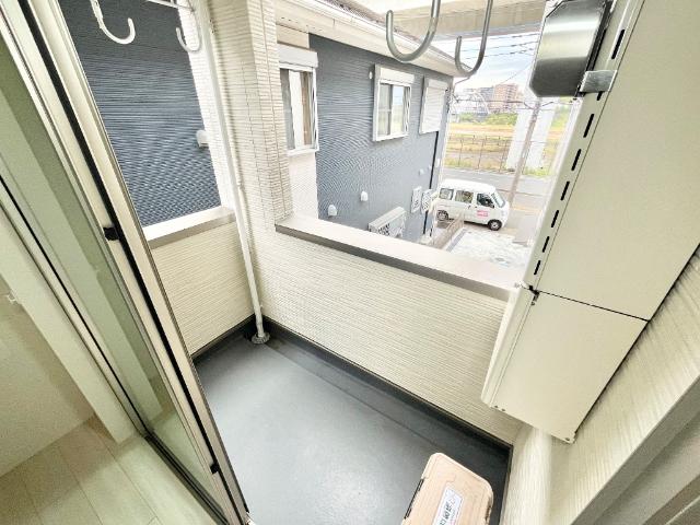 アプリコットＤ202号室 ベランダ