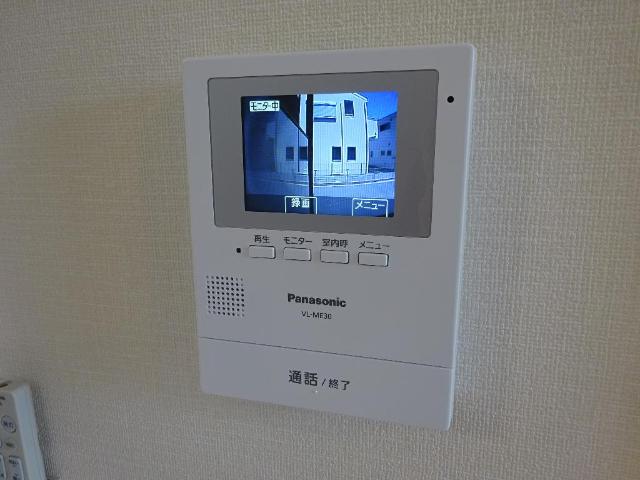 エル・クーレ203号室 カメラ付インターホン