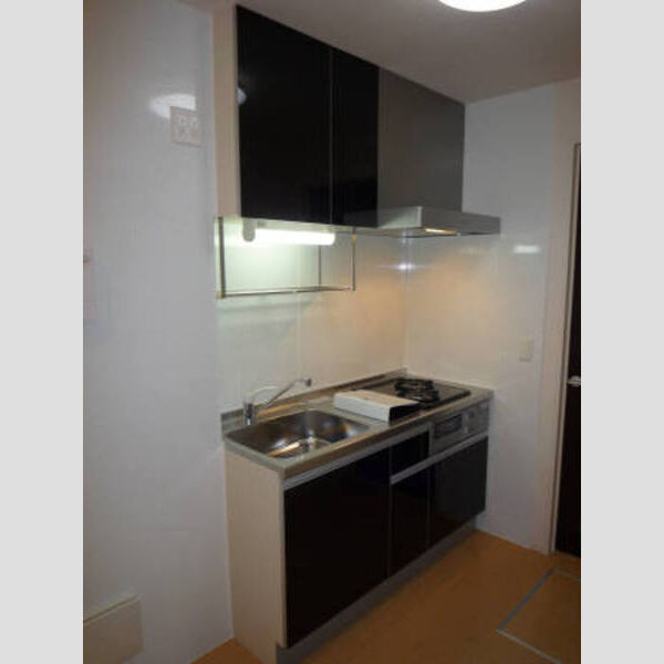 メゾン　シャンス システムキッチン(2口ガスコンロ・魚焼グリル付)