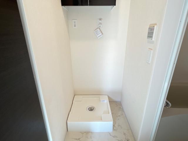 レーヴ203号室 洗濯機置場