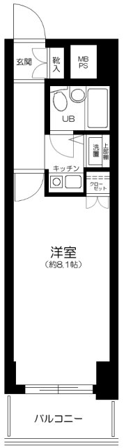 藤和シティコープ大森10階 間取