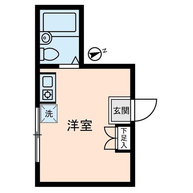 ダイヤモンドレジデンス北大塚0302号室 間取
