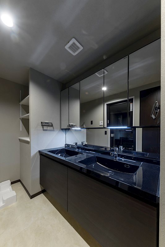 レジディア西麻布14階 洗面