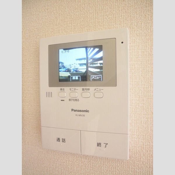 サニーサイド聖蹟　ⅠⅠ-201号室 録画機能付カラーTVインターホン