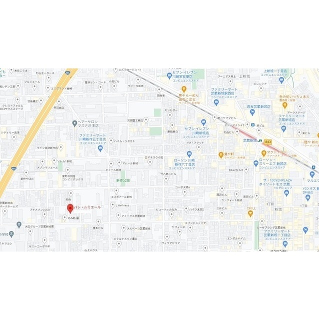 パレ・ルミエール 地図