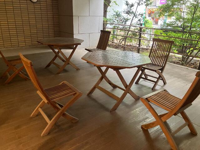 アクシア新宿御苑9階 住民専用テラス