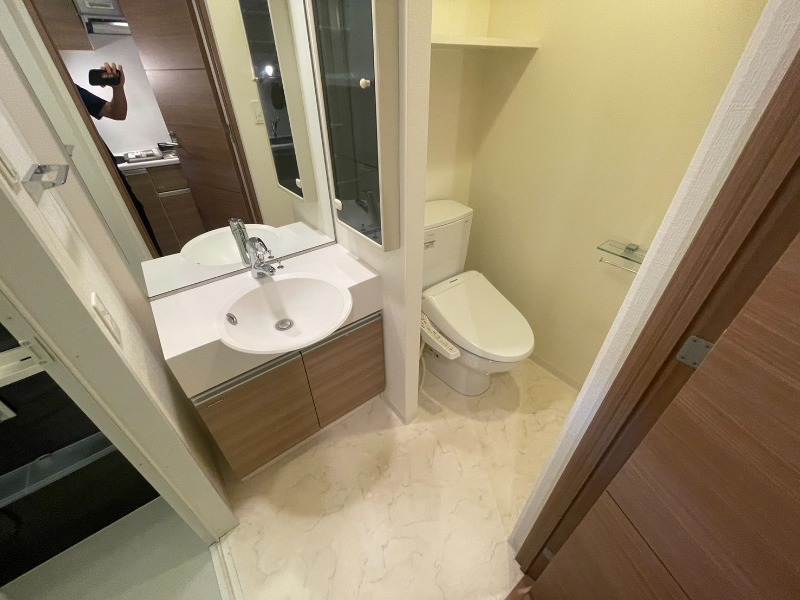 スパシエ川崎エセンザ10階 洗面