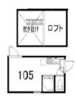 フェリスミラベル1階 間取